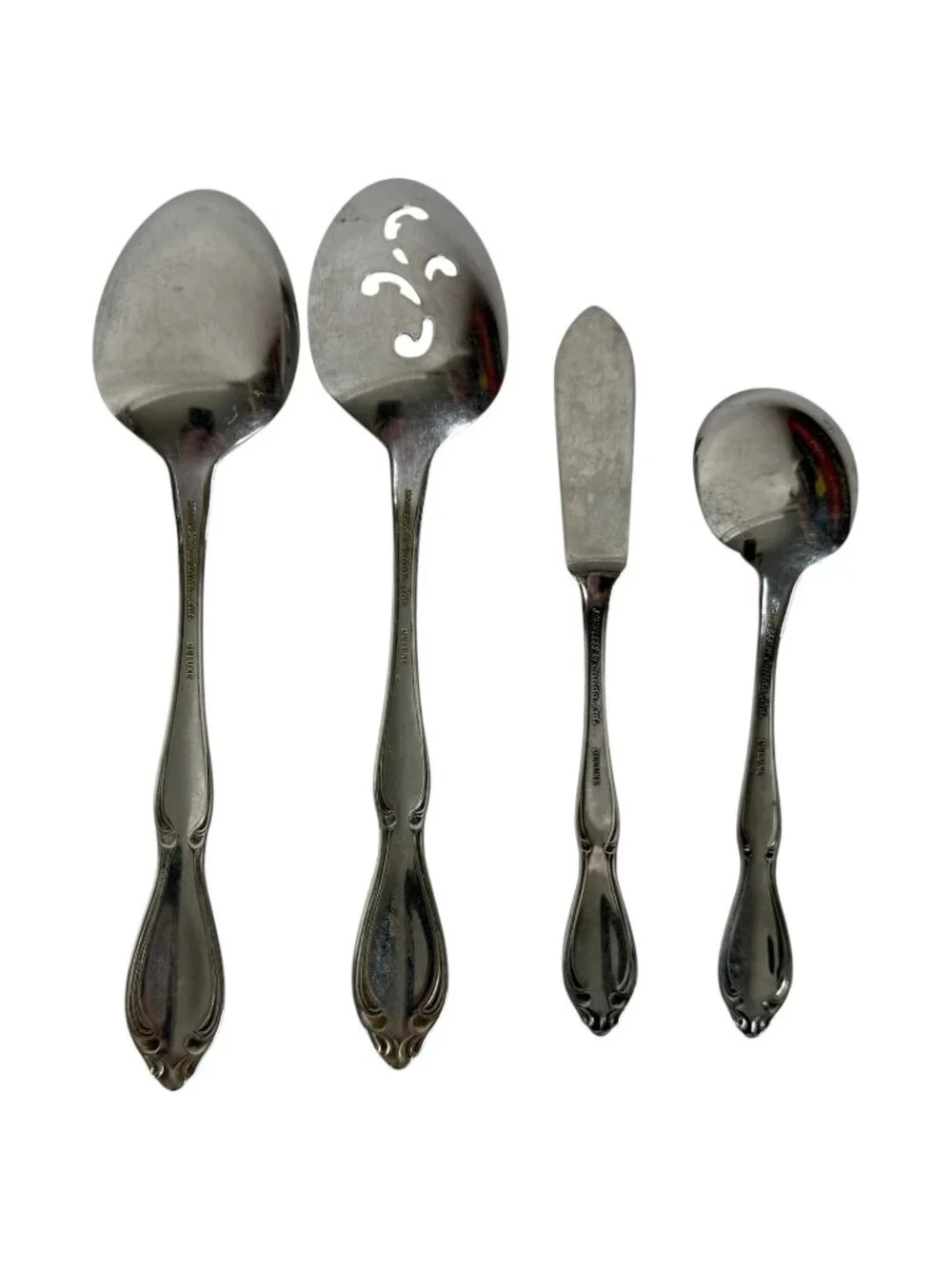 Oneida Strathmore Flatware Lot 36 Pieces Stainless Fork Spoon Hostess Royal York